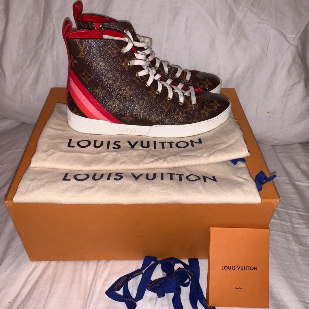Louis Vuitton High Top Sneakers